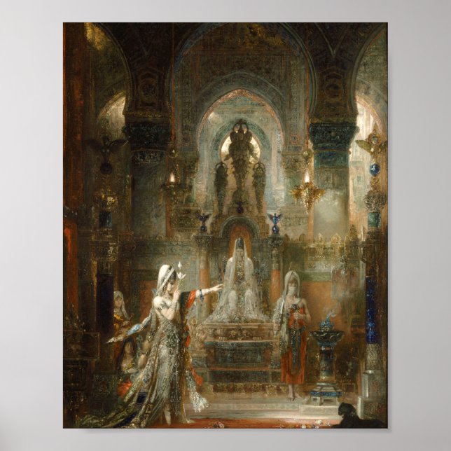 Gustave Moreau - Salome Dancing before Herod Poster (Vorne)