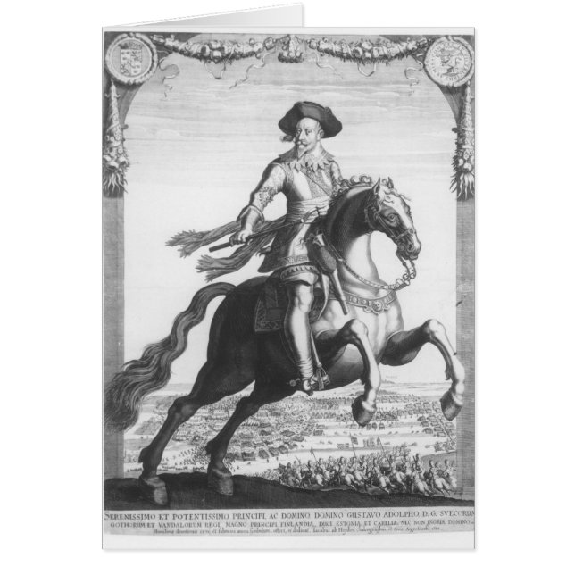 Gustavus Adolphus II, König von Schweden, an (Vorne)