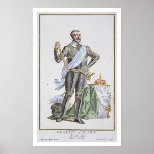 Gustavus IV. Adolphus (1778-1837) König von Schwed Poster