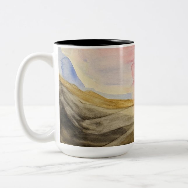 Gusten in der Unterwelt von Hilma af Klint Zweifarbige Tasse (Links)