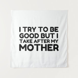 GUT, ABER NEHMEN NACH MEINER MUTTER WANDTEPPICH