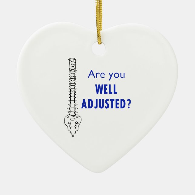 GUT ANGEPASST KERAMIK ORNAMENT (Vorne)