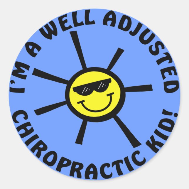 Gut angepasste Chiro Kid Stickers (Vorderseite)