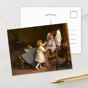 Gut auf dem Mend   Arthur John Elsley Postkarte