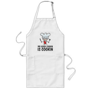 Gut aussehend ist die Schürze für Männer