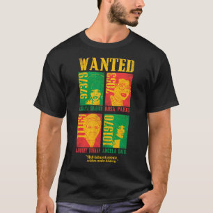 Gut benommen Frau Coole Schwarze Geschichte Monat T-Shirt