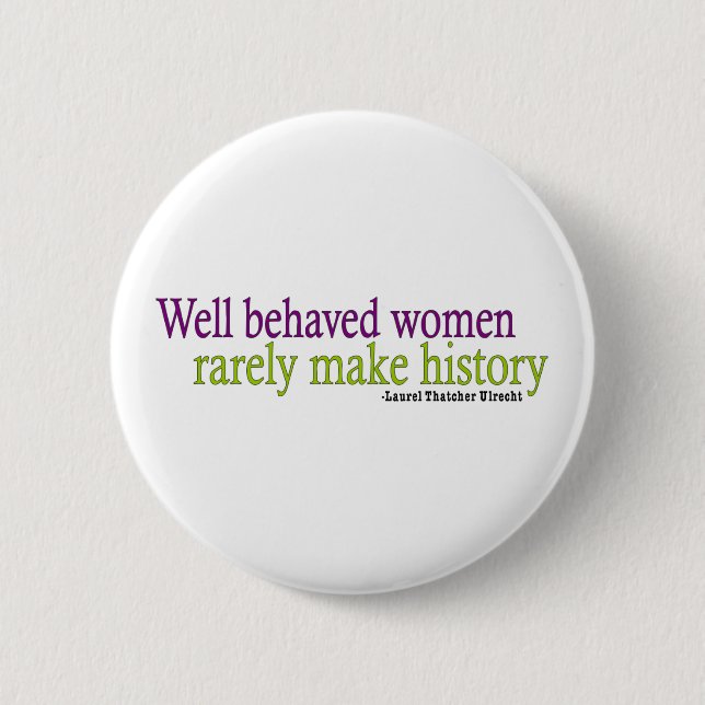 Gut benommene Frauen Button (Vorderseite)