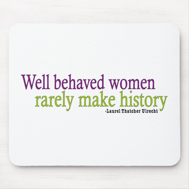 Gut benommene Frauen Mousepad (Vorne)