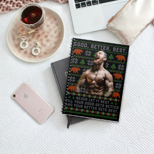 Gut Besser Am besten Hässliche Weihnachts-Fotos an Notizblock