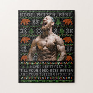 Gut Besser Am Besten Hässliche Weihnachts-Fotos an Puzzle