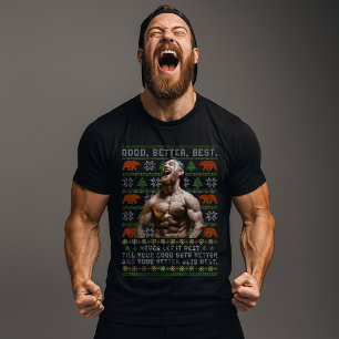 Gut Besser Am Besten Hässliche Weihnachts-Fotos an T-Shirt