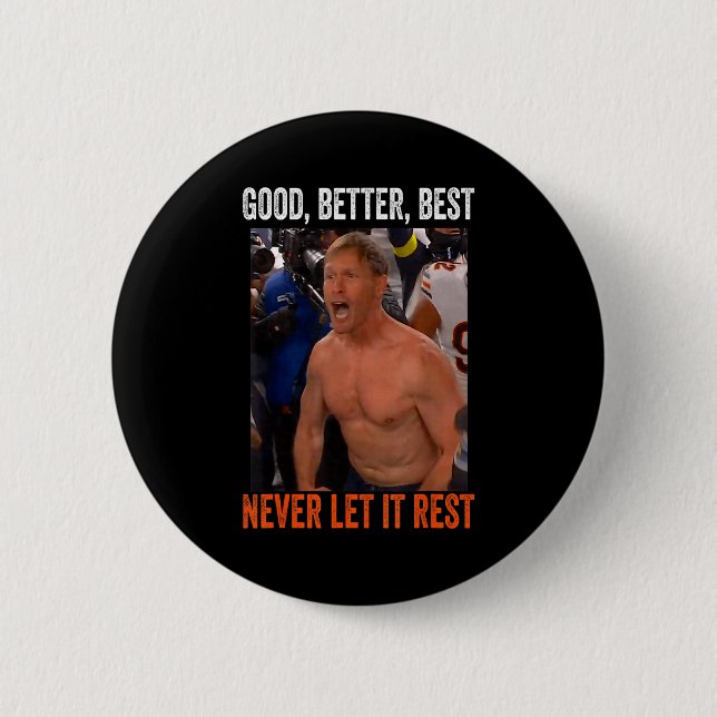 Gut Besser Lass es nie ruhen Ben Johnson  Button (Vorderseite)