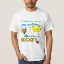 GUT! Bier und Hockey - Weekend Forecast T - Shirt