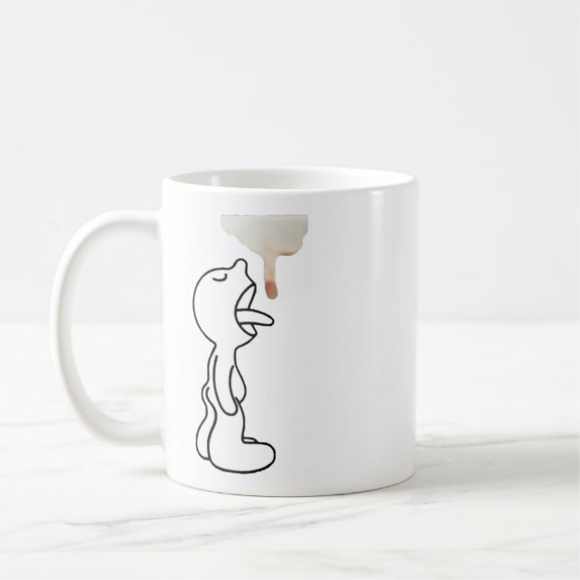Gut bis zum letzten Tropfen Kaffee Cup Kaffeetasse (Links)