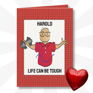 Gut Bleibe Karte für ihn