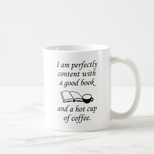 Gut Buch und Kaffee Kaffeetasse (Rechts)