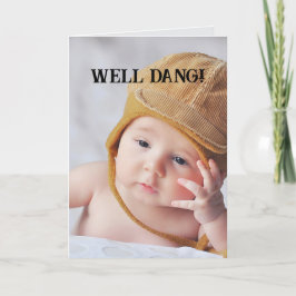 GUT DANG BELATED BIRTHDAY CARD DANKESKARTE