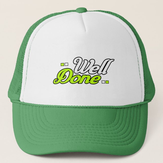 Gut dotierte Verschlusskappe Truckerkappe (Vorderseite)