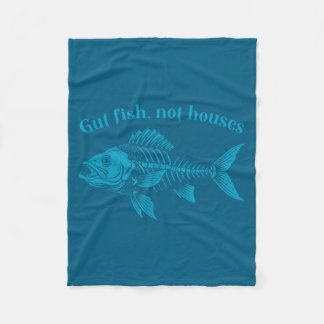 Gut Fish Not Houses, Coastal Conservation Ocean Lo Fleecedecke