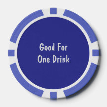 Gut für einen blauen weißen Drink