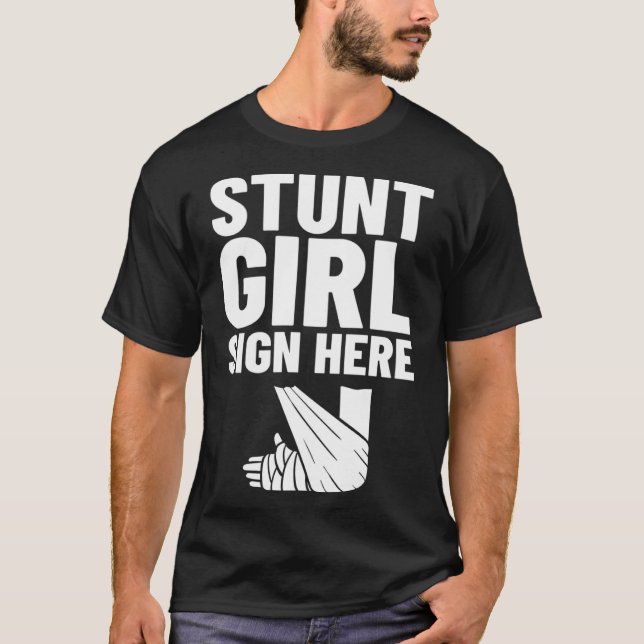 Gut gebrochene Arm-Erholung T-Shirt (Vorderseite)