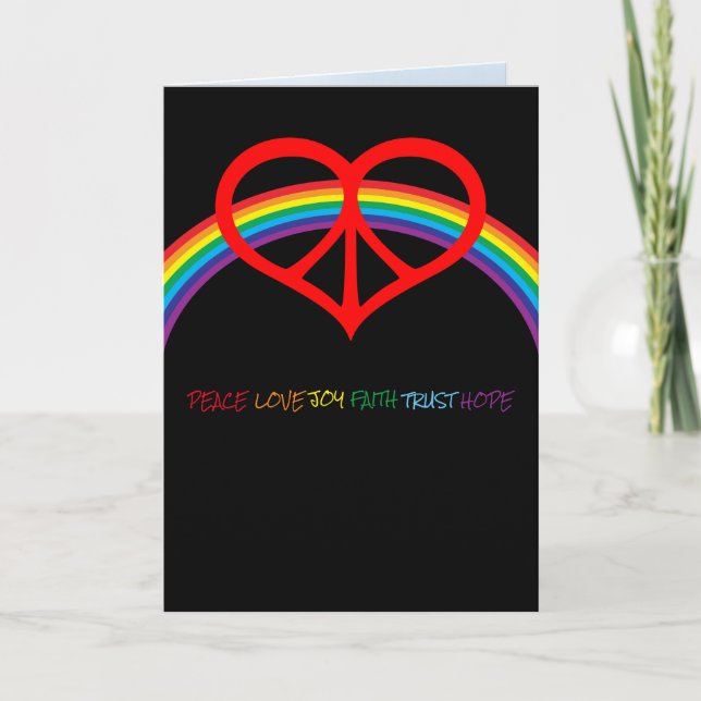 Gut geklappte Grußkarte Karte (Vorderseite)