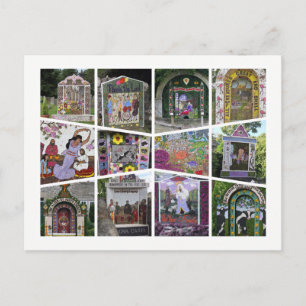 Gut gekleidete Postkarte 2