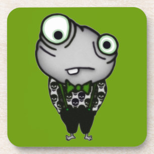 Gut gekleidetes Monster Getränkeuntersetzer
