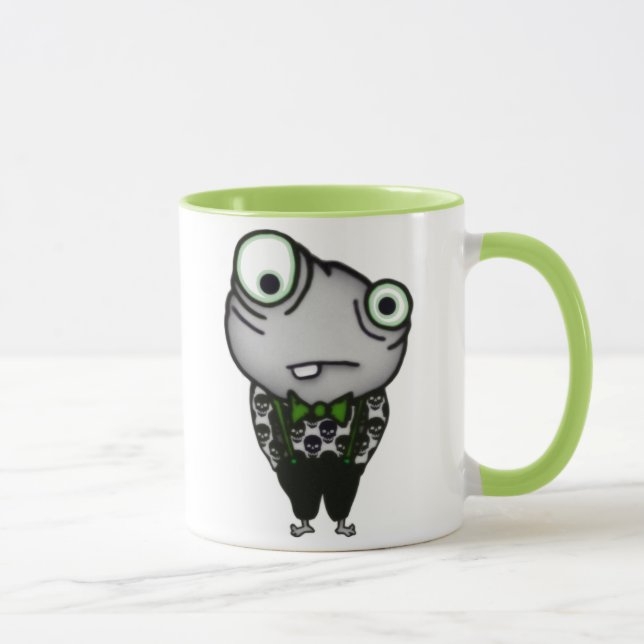 Gut gekleidetes Monster Tasse (Rechts)