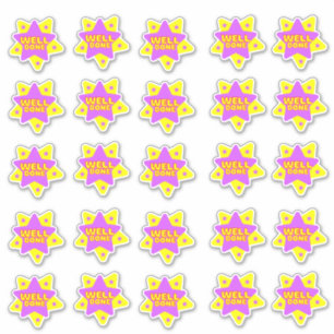 Gut gemacht farbenprächtiges Teacher Stickers Pack Aufkleber