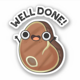 Gut gemacht Funny Steak Pub Aufkleber