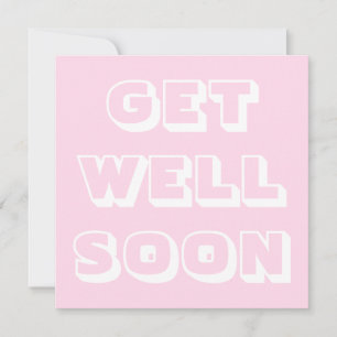 Gut gemacht, hellrosa, modern kühl karte