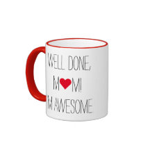 Gut gemacht Mama Funny Zitat Mütter Tee Tee Tee Te