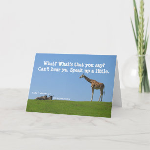 Gut gnus! Vatertag Karte