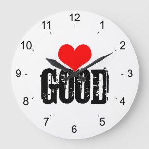 Gut Große Wanduhr