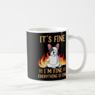 Gut - ich bin gut alles ist gut - französischer Bu Kaffeetasse