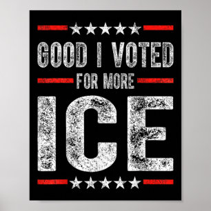 Gut ich für mehr Eis Patriotic 1 Poster