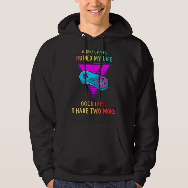 Gut, ich habe noch zwei Sarcasm Pun Hoodie (Vorderseite)
