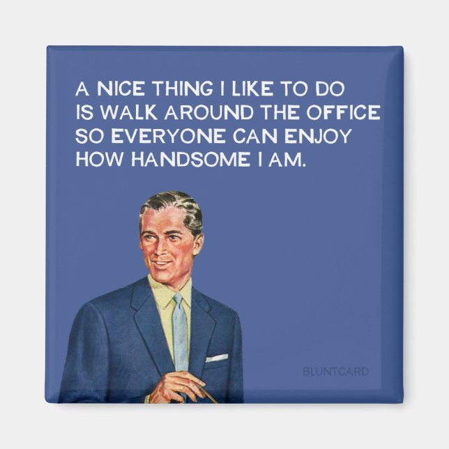 Gut im Büro. Magnet (Vorne)