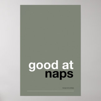 GUT IM SCHLAFEN – Cozy Wandkunst Poster