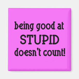 Gut in alberner lustiger Magnet Humor