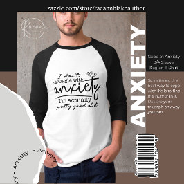 Gut in Angstgefühl 3/4 Raglan T - Shirt