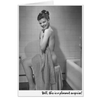 "Gut, ist dieses eine angenehme Überraschung! "