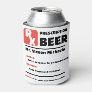 GUT! 🍺 kundenspezifische Joke Verschreibung Bier  Dosenkühler