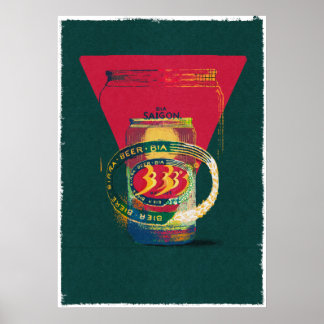 Gut lokales 333 Bier Poster