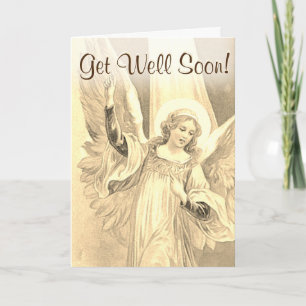 Gut machen - Guardian Angel in Gold Karte
