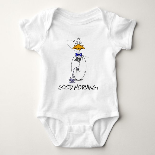 GUT MORGEN! Baby Bodysuit Strampler (Vorderseite)