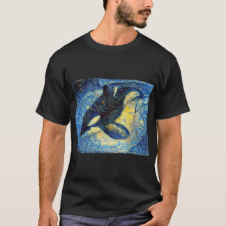 Gut organisierter Van Gogh inspiriert T-Shirt