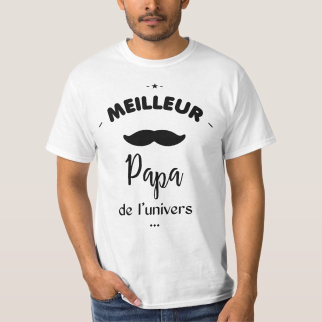 Gut Papa der Welt T-Shirt (Vorderseite)
