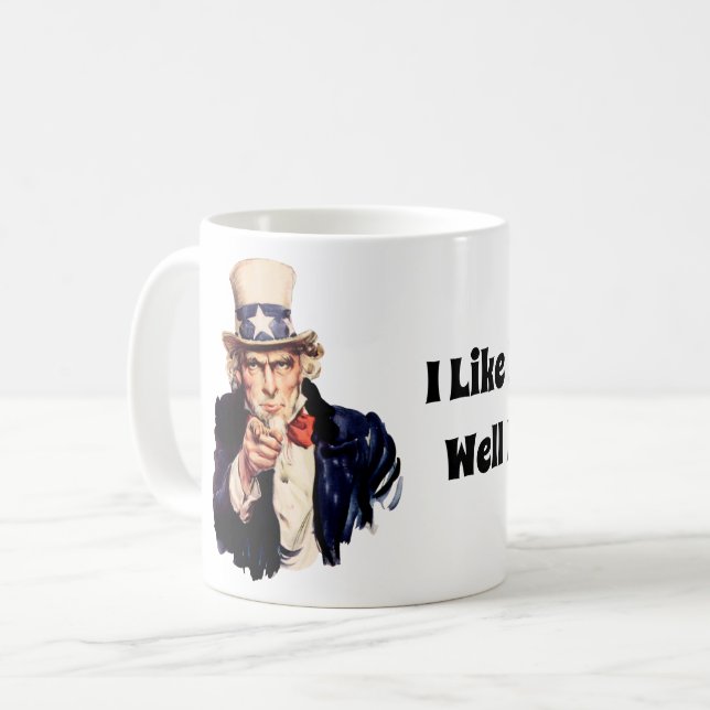 Gut regulierte Miliz Kaffeetasse (Vorderseite Links)